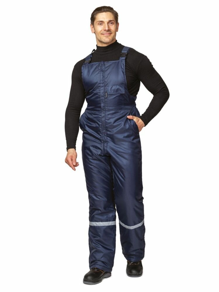 Полукомбинезон рабочий зимний р.44-46/170-176 тк. курточная оксфорд