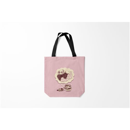 фото Сумка-шоппер / 40х40 см / геймерам / animal crossing sheep workout burnettie