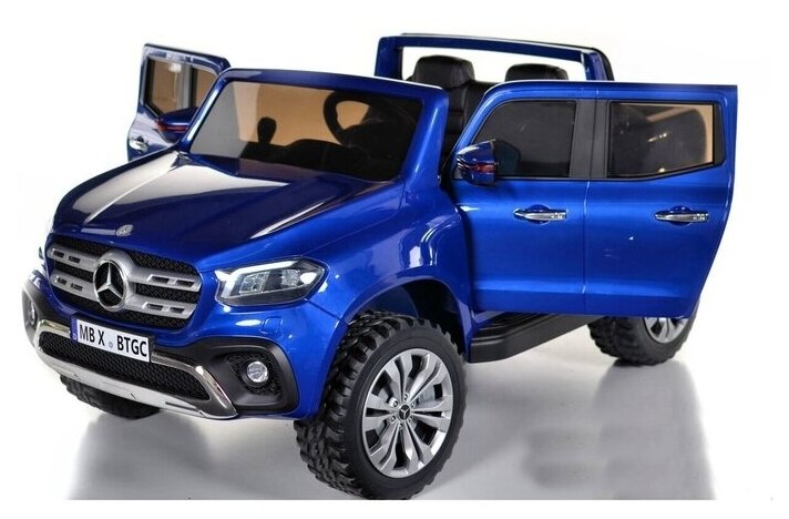 Электромобиль Toyland Mersedes-Benz X-Class, цвет: черный - фото №16