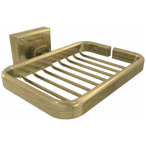 Мыльница Bennberg латунь BRONZE BA-24S BR