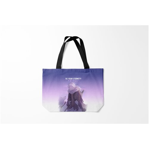 фото Сумка-шоппер / 46х35 см / аниме / для тебя бессмертный burnettie