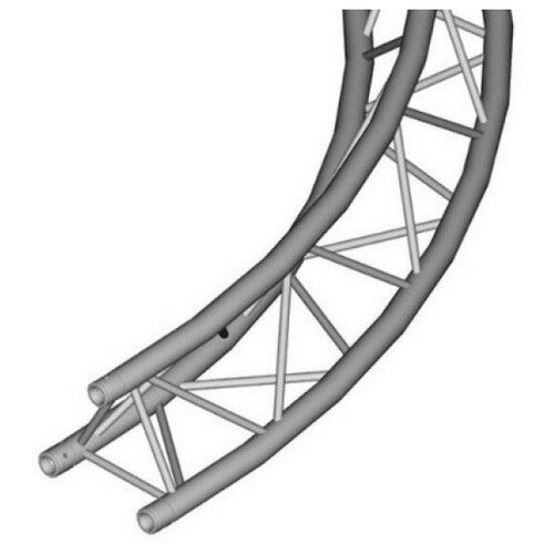 Dura Truss DT 33 Circle Part 5m 45 degr сегмент круга треугольного сечения, диаметр 5 метров, 45 градусов