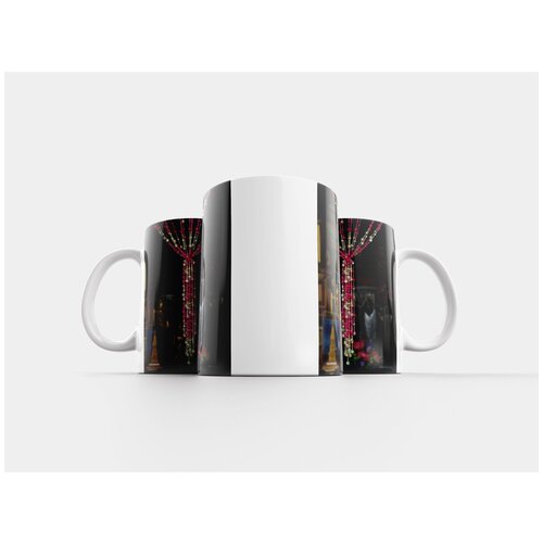 фото Кружка "жемчужное ожерелье, занавес, внутри" 320 мл lotsprints