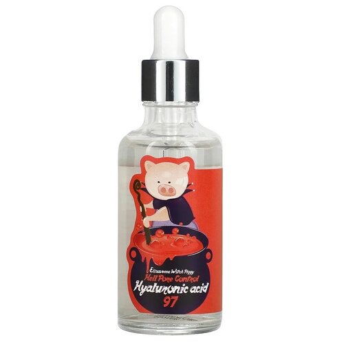 Elizavecca Witch Piggy Hell-Pore Control Hyaluronic Acid 97% сыворотка для лица с гиалуроновой кислотой, 50 мл 50ml korean cosmetic witch piggy hell pore control hyaluronic acid 97% face serum crean skin care facial essence