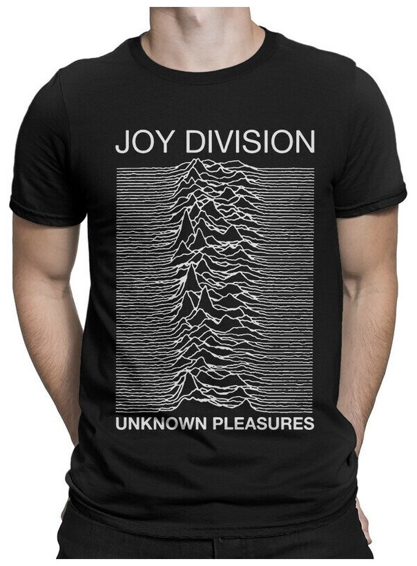 Футболка Dream Shirts Joy Division - Unknown Pleasures МужскаяЧерная 