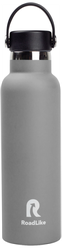 Термобутылка RoadLike Flask 600мл, серый