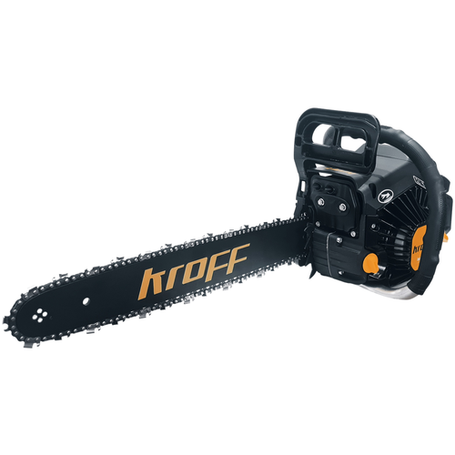 Бензиновая пила KROFF KGS-52 4800 Вт/5 л.с черный/оранжевый