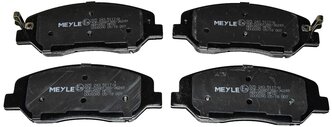 Дисковые тормозные колодки передние MEYLE 0252435117/W для SsangYong, Kia, Hyundai (4 шт.)
