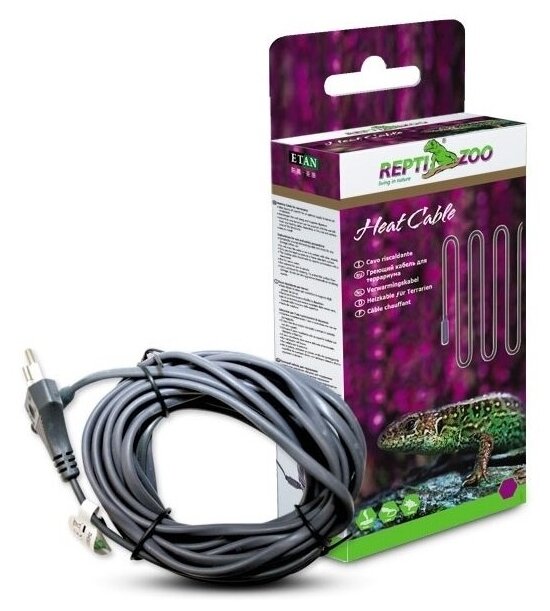 Террариумный термошнур Repti-Zoo Heat Cable 15 Вт, 400 см