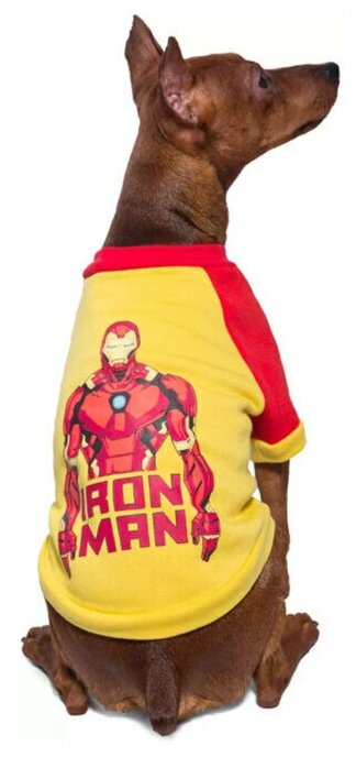 Triol Попона зимняя для собак Marvel Железный человек S размер 25см