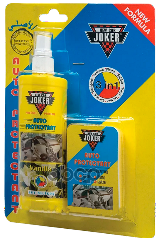 Полироль С Губкой, Защитная. Ваниль, 250 Мл Joker Jk Vanilla Joker арт. JKVANILLA