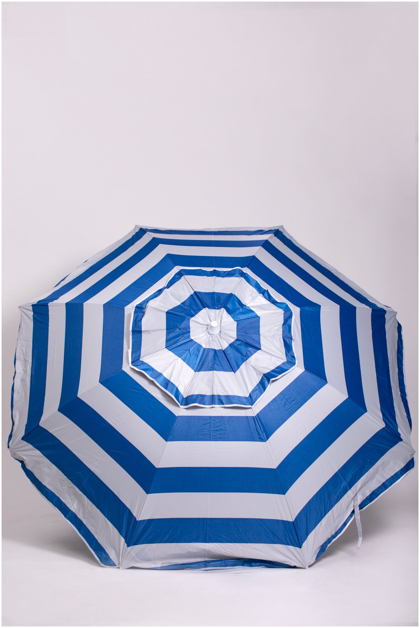 Зонт пляжный, солнцезащитный 2.2 м 8 спиц, . ткань-плащевка. с клапаном. - фотография № 2