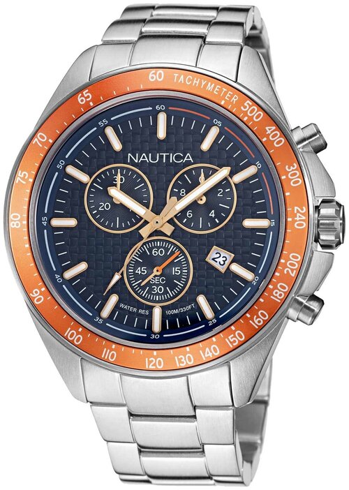 Наручные часы NAUTICA Chrono, синий