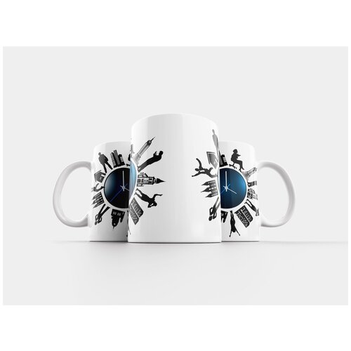 фото Кружка "люди, часы, время" 320 мл lotsprints