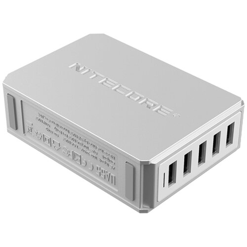 фото Зарядное устройство nitecore ua55 5-портовый usb-адаптер зарядное устройство