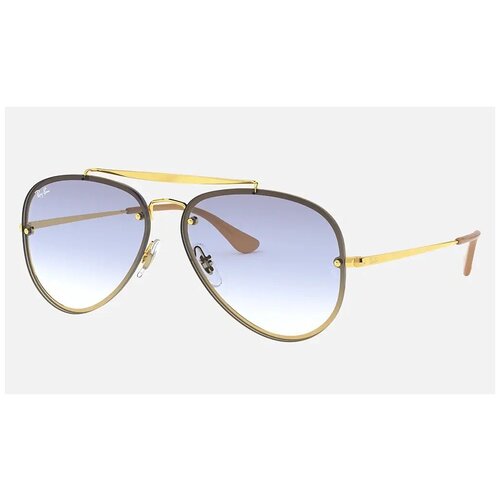 фото Солнцезащитные очки ray-ban blaze aviator rb3584n 001/19 (58-13) luxottica