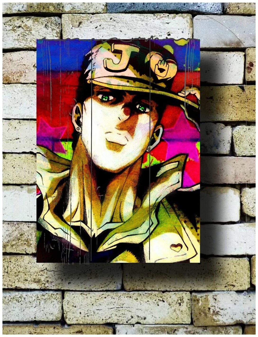 Картина на досках 'Джоджо' — фото 1