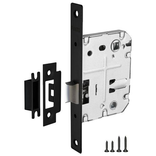 Защелка врезная PUNTO METL72-50 ( L72-50) BL черный