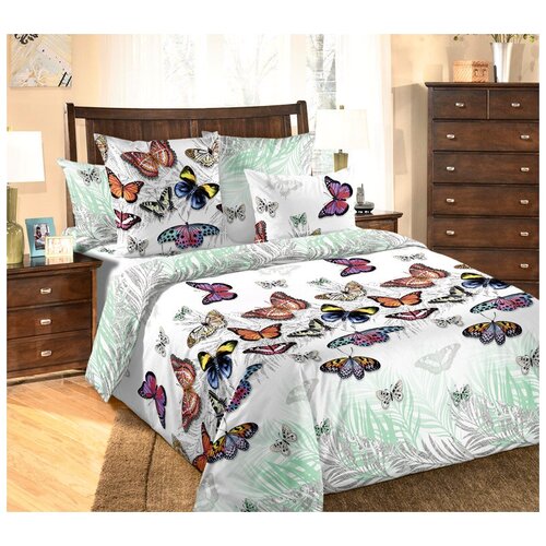 фото Постельное бельё галатея 1, бязь (2 спальный)н belissimo