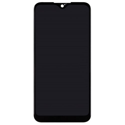 Дисплей для Samsung A015F Galaxy A01 в сборе с тачскрином (широкий коннектор) (черный) (оригинальный LCD) экран дисплей для samsung m015f galaxy m01 в сборе с тачскрином узкий коннектор черный