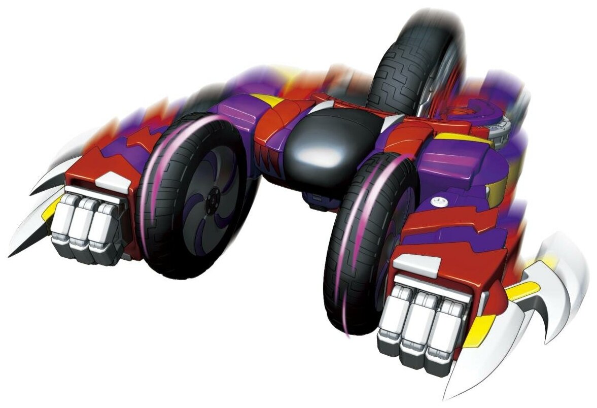 Набор волчков-трансформеров 2-в-1 Spin Racers "Неудержимый" и "Таран" с аксессуарами K02SRDP1 - фото №4