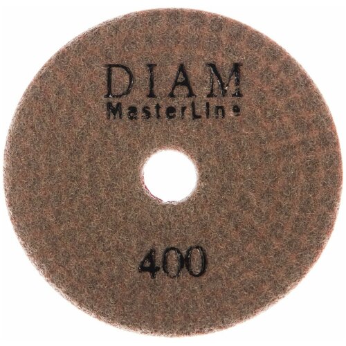 Круг алмазный шлиф. гибкий DIAM АГШК 100х2,5 №400 Master Line (мокрая) 000577