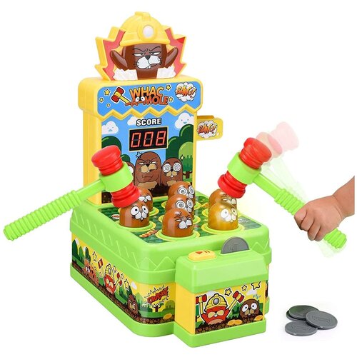 Игра Стучалка Fivestar Toys Поймай крота - 2 на батарейках DT1207