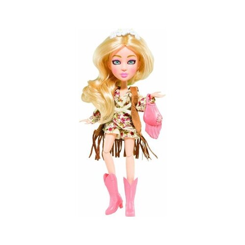 Кукла SnapStar Aspen 23 см. с аксессуарами, подставкой и зелёным экраном