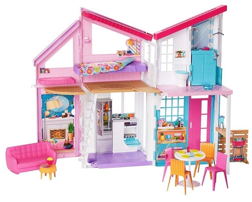 Barbie Дом для кукол Дом Малибу, FXG57