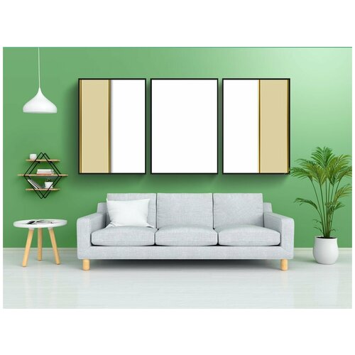 фото Набор модулных постеров для интерьера "задний план, рамка, скрапбукинг" 60x90 см. в тубусе, без рамки lotsprints