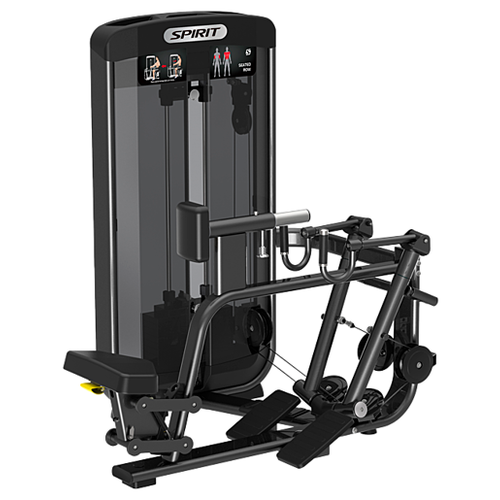 фото Гребная тяга с упором на грудь spirit sp-3507 со стеком 90 кг spirit fitness