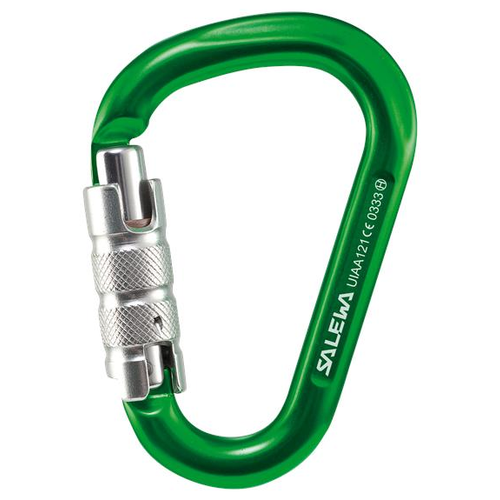 фото Карабин salewa carabiners hms safe lock g2 carabiner limegreen