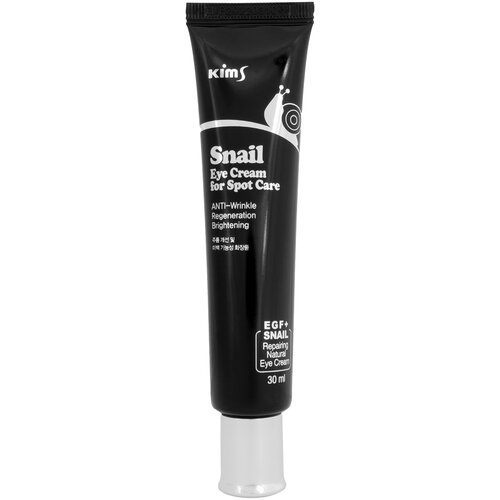 Kims Улиточный крем вокруг глаз Snail Eye Cream for Spot Care улиточный крем для глаз kims snail eye cream for spot care 30 мл