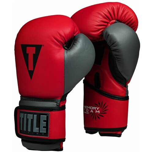 фото Перчатки боксерские title memory foam tech training gloves, 16 унций title boxing