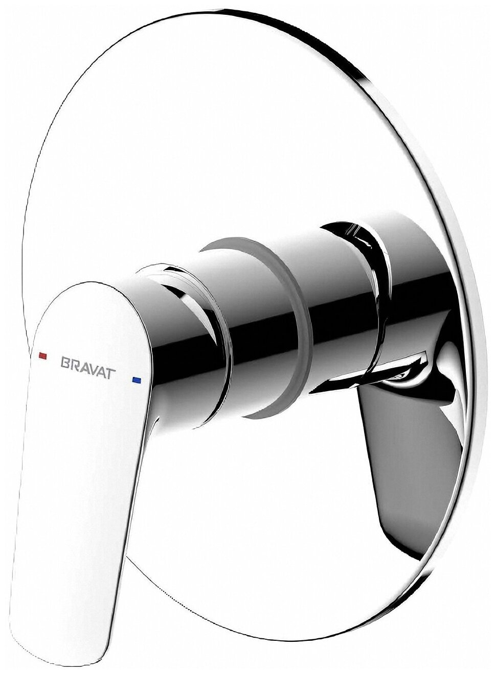 Встраиваемый смеситель 1-функц. Bravat PB8429564CP-ENG