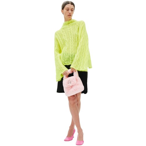 фото Blumarine вязаный свитер с расклешенными рукавами m