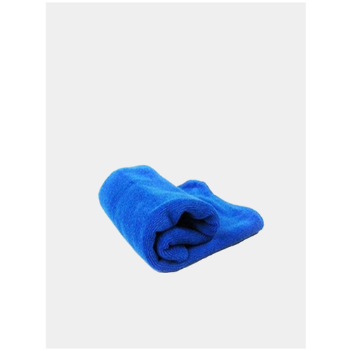 Полотенце для животных, супервпитывающее из микрофибры, размер 70х140 см, синее