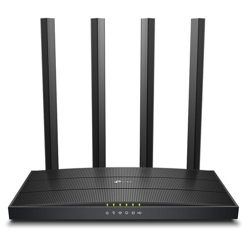 Маршрутизатор TP-Link Archer C6U, AC1200 двухдиапазонный гигабитный роутер