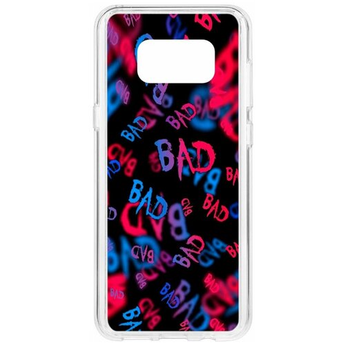 фото Чехол на samsung galaxy s8 plus kruche print bad / чехол для samsung / чехол с рисунком / чехол с принтом / чехол для самсунг / чехол для самсунг / бампер на гелакси / чехол накладка для гэлэкси / противоударная накладка для samsung galaxy / защита для galaxy / защита на samsung / cиликоновый чехол для samaung galaxy / пластиковый чехол на самсунг / защитный чехол для самсунг / чехольчик / защита телефона / ударопрочный чехол / галакси кruче