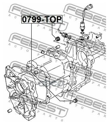 Пробка Поддона Сливная Сузуки/Suzuki Febest арт. 0799TOP