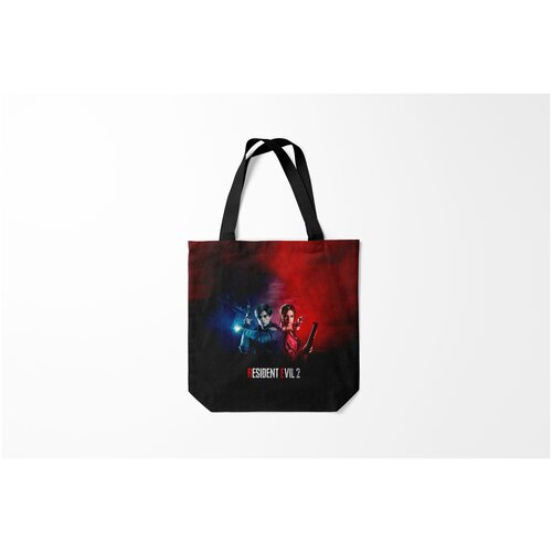 фото Сумка-шоппер / 40х40 см / геймерам / resident evil 2 burnettie