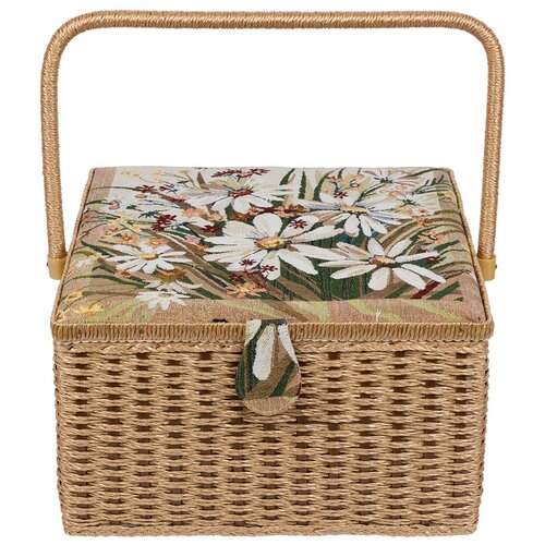 Gamma SBJ-010 шкатулка для швейных принадлежностей 315 х 315 х 19 см Ромашки 14656₽