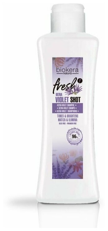 Salerm Ультрафиолетовый шампунь 1000 мл - Fresh Ultra-Violet Shot Shampoo