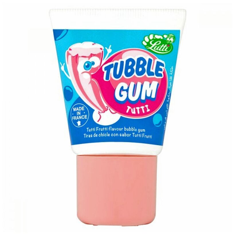 Жевательная резинка Tubble Gum Tutti, с фруктовым вкусом, 35 г