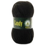 Пряжа Vita Candy 100%шерсть ластер, 178м, 100г, 1шт - изображение