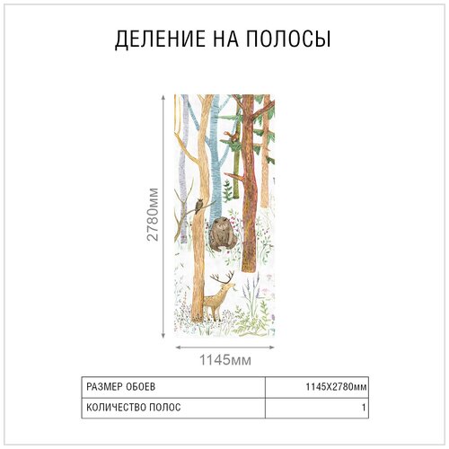Дизайнерские обои FACTURA FAIRY TALE 1145х2780 5800₽