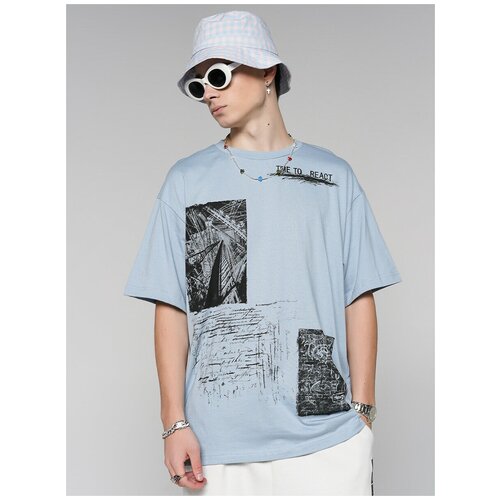 фото Футболка твое 85309 размер xl, светло-голубой