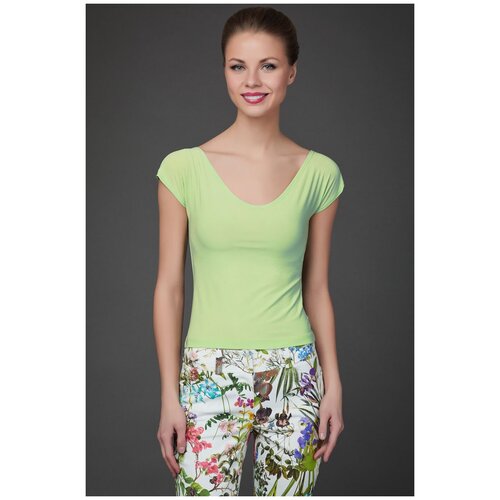 Блуза Арт-Деко Летняя зеленого цвета