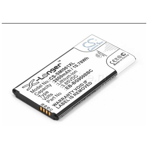 Аккумулятор для Samsung EB-BG900BBC, EB-BG900BBE (NFC) 2800mAh