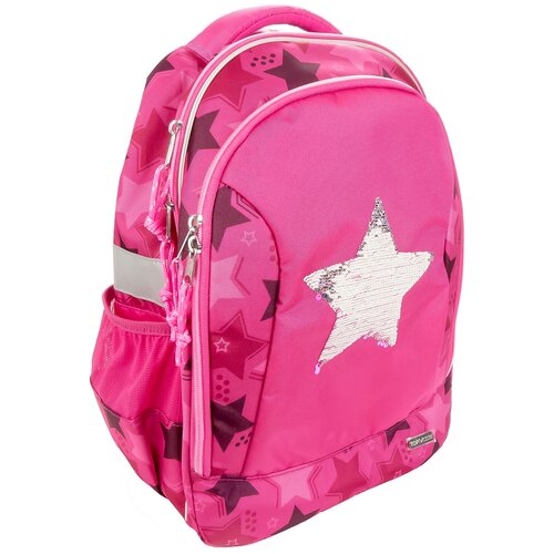 фото Рюкзак школьный depesche topmodel звезды розовый с пайетками (0410722/0010722)